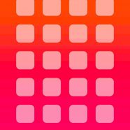 gradiente de color rojo estantería Fondo de Pantalla de iPhone8