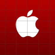 estantería guay manzana rojo Fondo de Pantalla de iPhone8