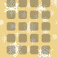 estantería de oro de la Navidad Fondo de Pantalla de iPhone8