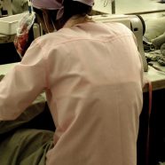 la fábrica de máquinas de coser Fondo de Pantalla de iPhone8