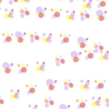 Bolas de agua coloridas Fondo de Pantalla de iPhone8