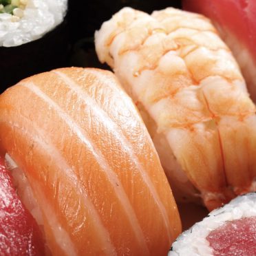 sushi vegetal rojo Fondo de Pantalla de iPhone8