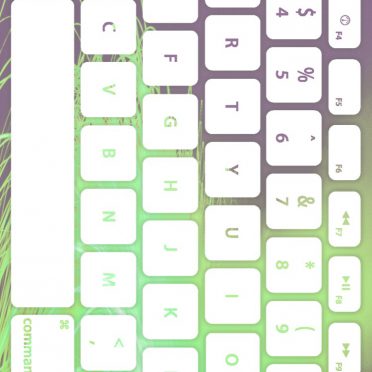 teclado blanco verde Fondo de Pantalla de iPhone8