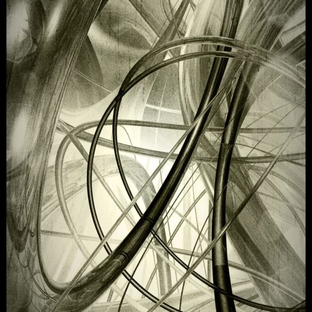 Espiral, fresco Fondo de Pantalla de iPhone8Plus