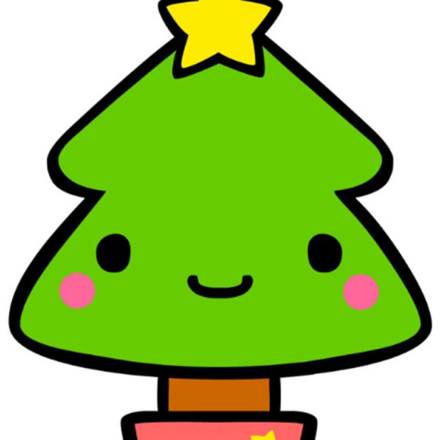 árbol de Navidad Fondo de Pantalla de iPhone8Plus