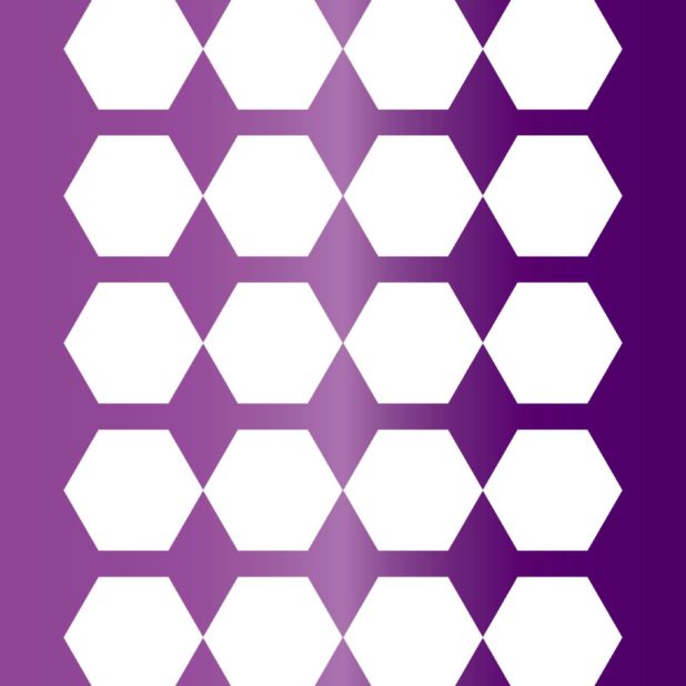 Estantería hexagonal púrpura Fondo de Pantalla de iPhone8Plus