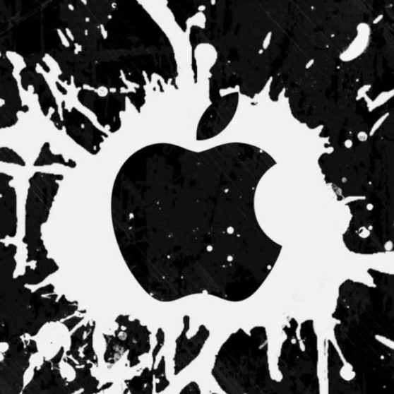 pintura de apple Fondo de Pantalla de iPhoneX