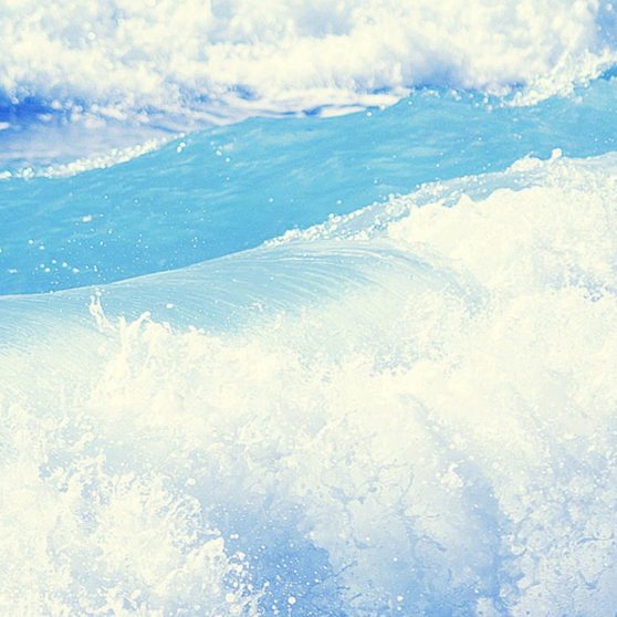 Paisaje de mar azul Fondo de Pantalla de iPhoneX