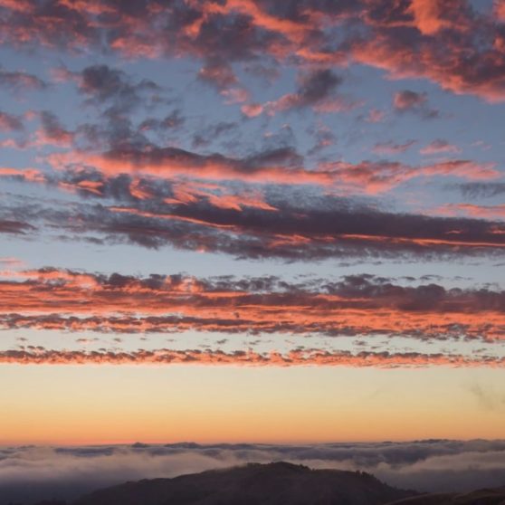 paisaje del cielo puesta de sol Fondo de Pantalla de iPhoneX