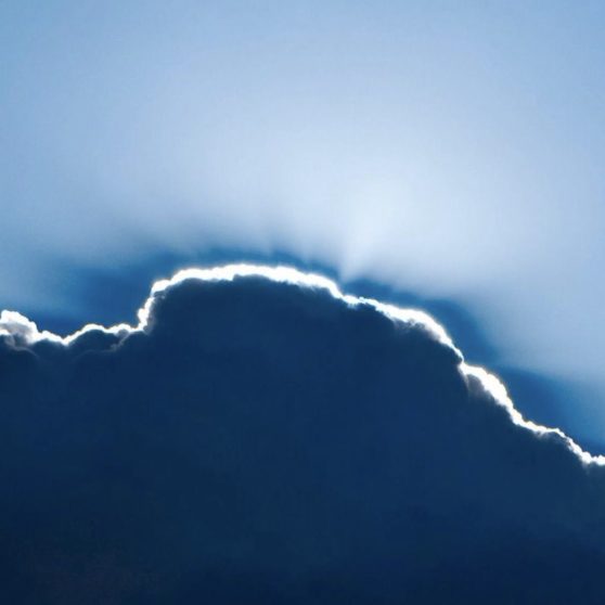 vistas del cielo de la nube Fondo de Pantalla de iPhoneX