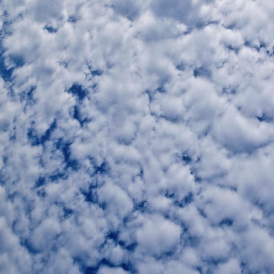 azul cielo nube Fondo de Pantalla de iPhoneX