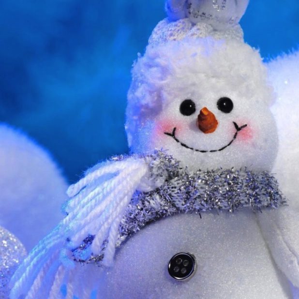 blanco lindo muñeco de nieve Fondo de Pantalla de iPhoneXSMax
