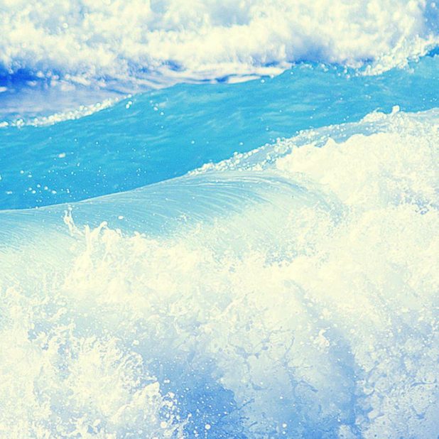 Paisaje de mar azul Fondo de Pantalla de iPhoneXSMax