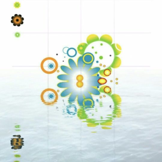 Lingkaran bunga Android SmartPhone Wallpaper