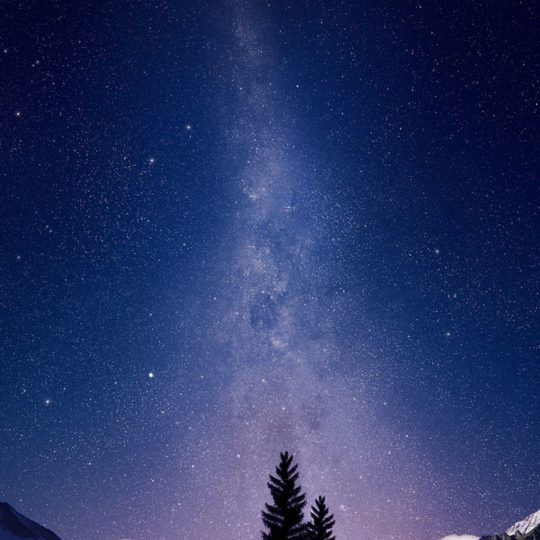 langit malam lanskap Android SmartPhone Wallpaper