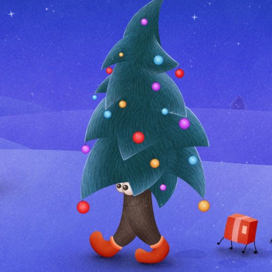 pohon natal Natal Android SmartPhone Wallpaper