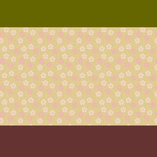 Pola bunga teh hijau Android SmartPhone Wallpaper