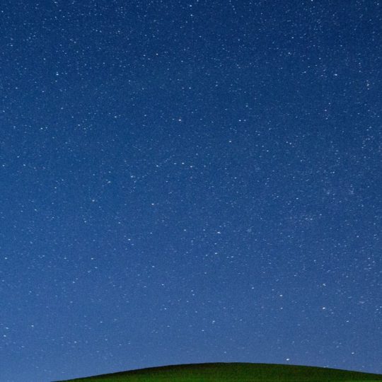 Scenery Langit hijau Android SmartPhone Wallpaper