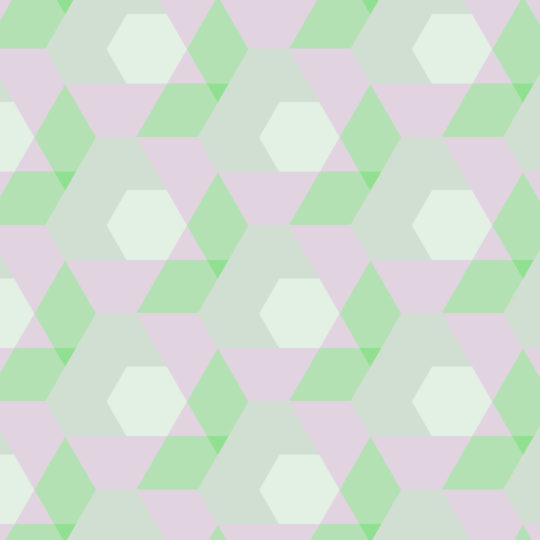pola geometris Warna peach hijau Android SmartPhone Wallpaper