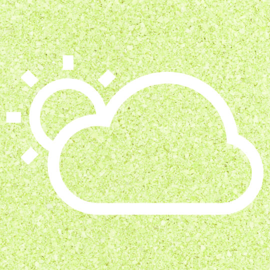 Sun awan Cuaca Kuning hijau Android SmartPhone Wallpaper