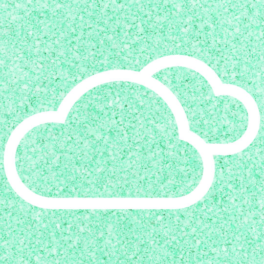 awan Biru hijau Android SmartPhone Wallpaper