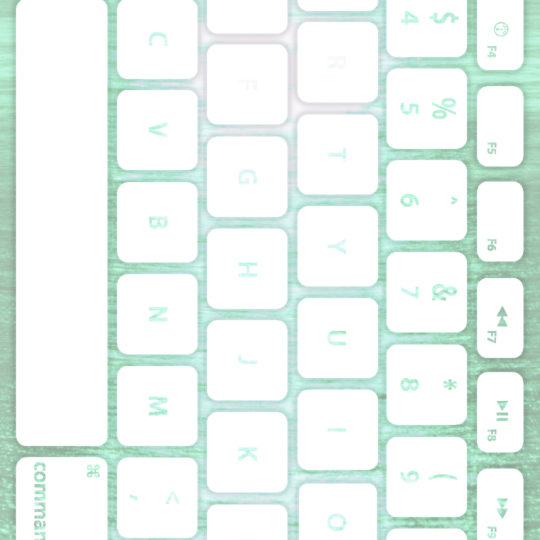 Keyboard laut Biru-hijau putih Android SmartPhone Wallpaper