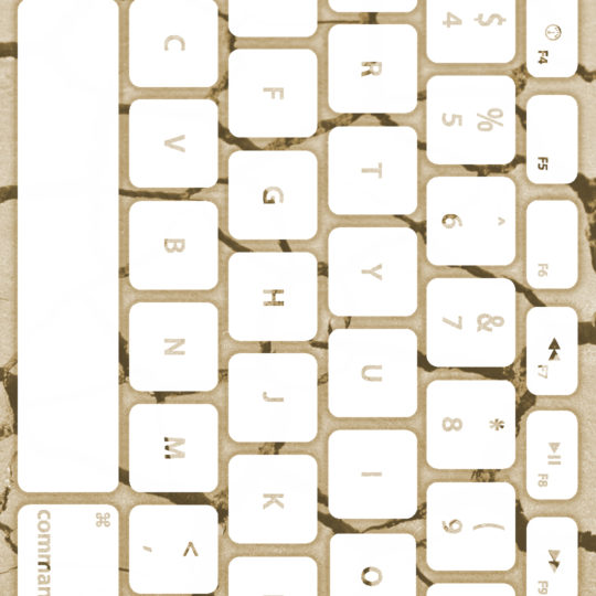Keyboard tanah putih kekuningan Android SmartPhone Wallpaper