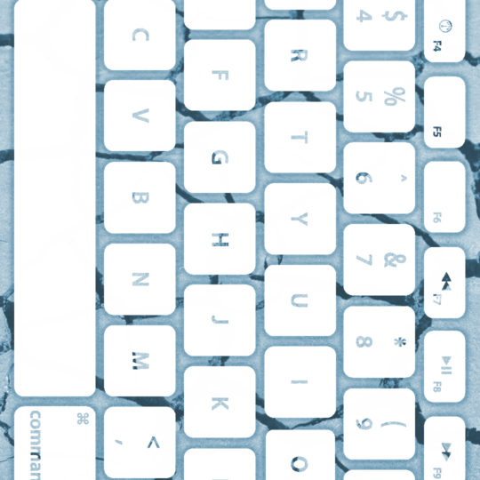Keyboard tanah putih pucat Android SmartPhone Wallpaper