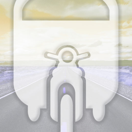 kendaraan lanskap jalan kuning Android SmartPhone Wallpaper