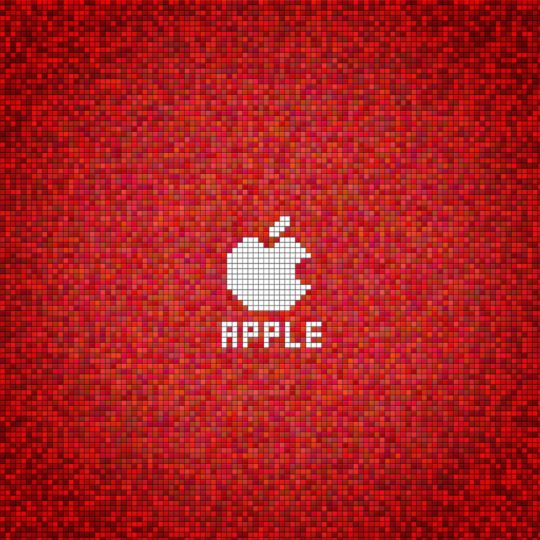 Apple Merah dot Android SmartPhone Wallpaper