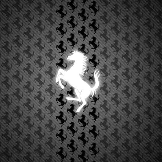 Pattern Hitam horse Android SmartPhone Wallpaper