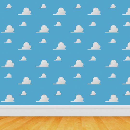 Langit biru pattern Android SmartPhone Wallpaper