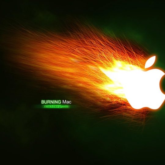 Apple flame Android SmartPhone Wallpaper