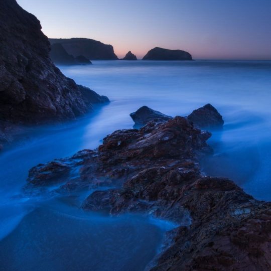 biru laut lanskap Android SmartPhone Wallpaper