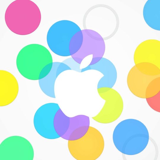 logo apel berwarna-warni Android SmartPhone Wallpaper