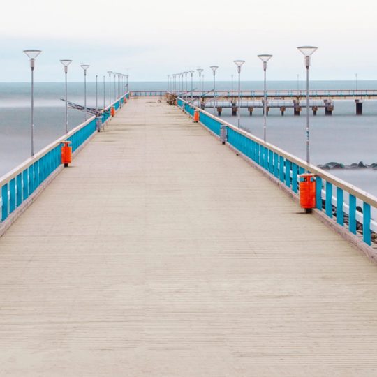 laut lanskap Jembatan Android SmartPhone Wallpaper