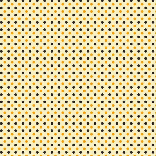 polka dot pola kuning hitam Android SmartPhone Wallpaper