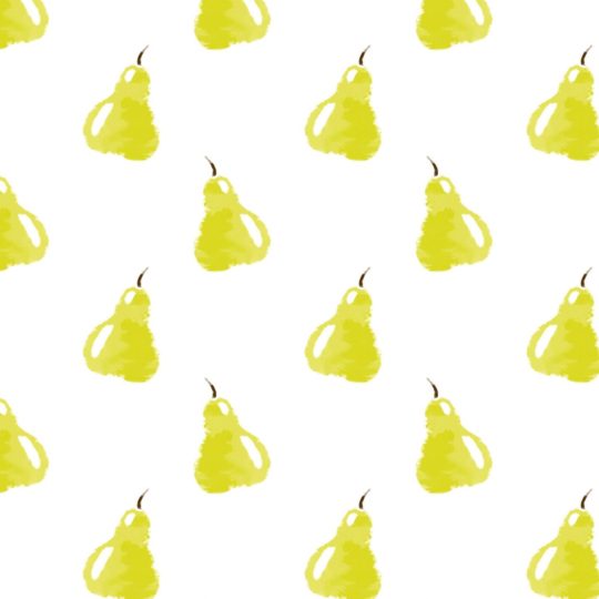 wanita-ramah kuning pola ilustrasi buah Android SmartPhone Wallpaper