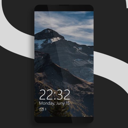 Smartphone keren hitam Android SmartPhone Wallpaper