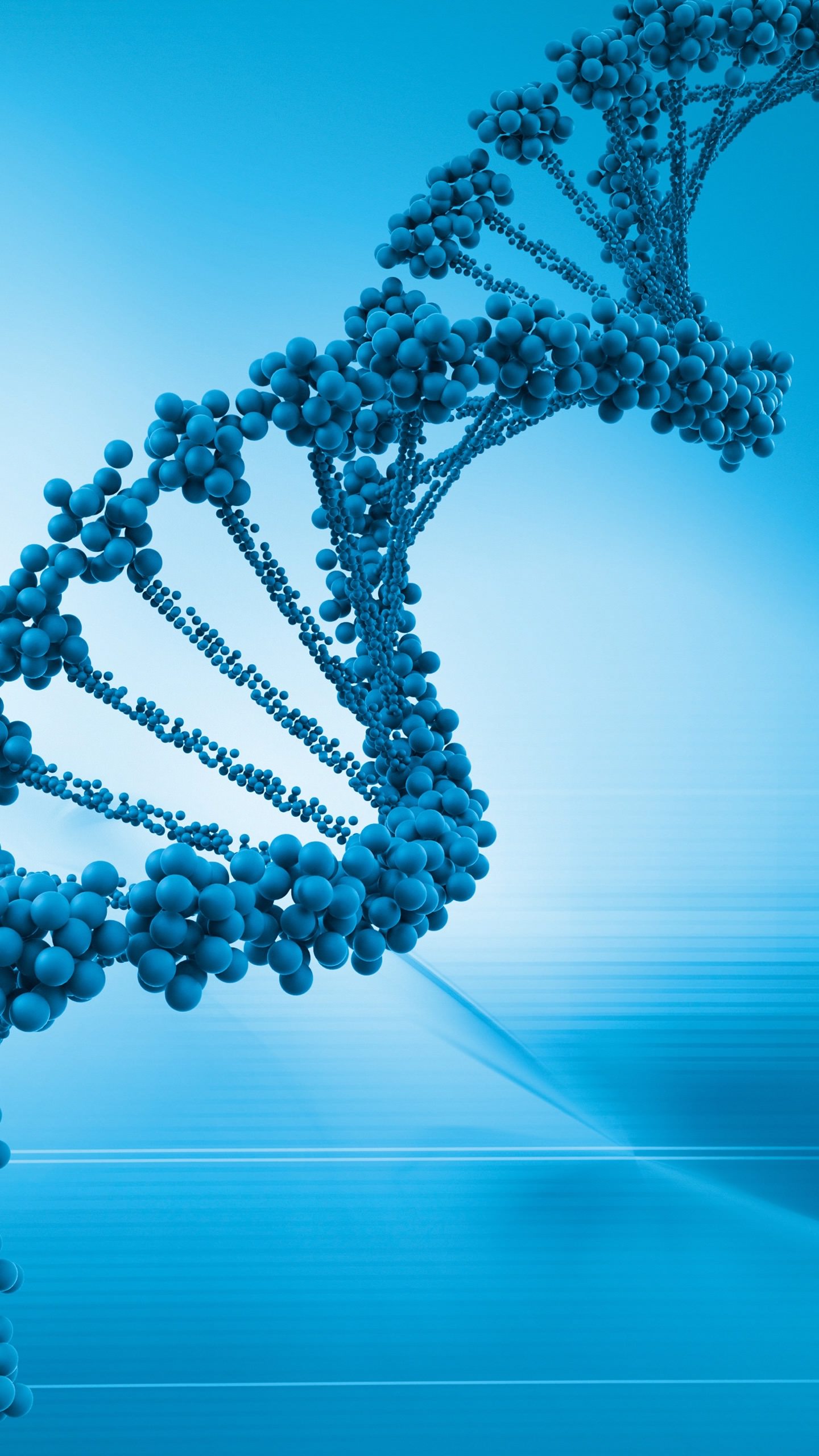 DNA keren genom gen biru wallpaper sc Android