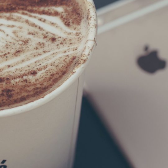 perempuan makanan kopi untuk iPhone Android SmartPhone Wallpaper