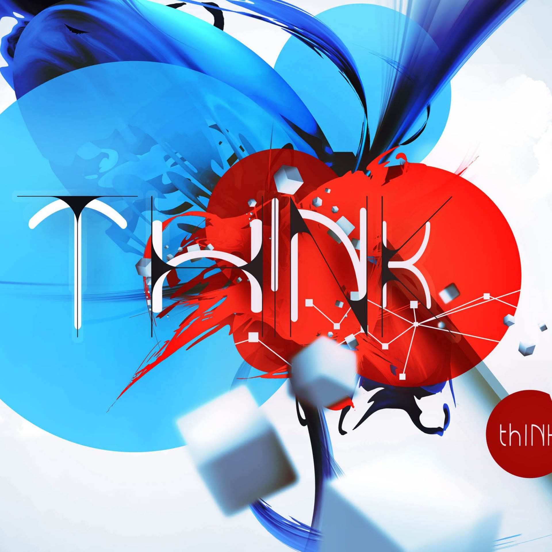 Keren biru Merah | wallpaper.sc Android