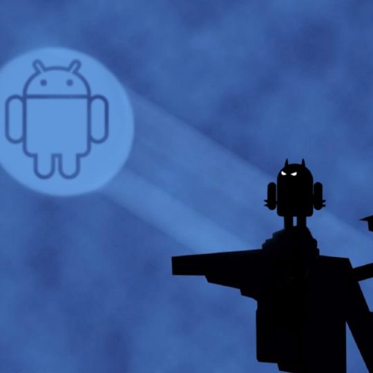 biru logo Android Android SmartPhone Wallpaper
