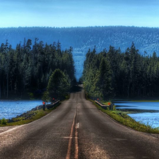 pemandangan jalan Android SmartPhone Wallpaper