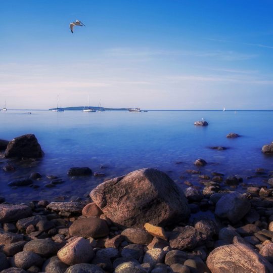 ﾠlaut pemandangan Android SmartPhone Wallpaper