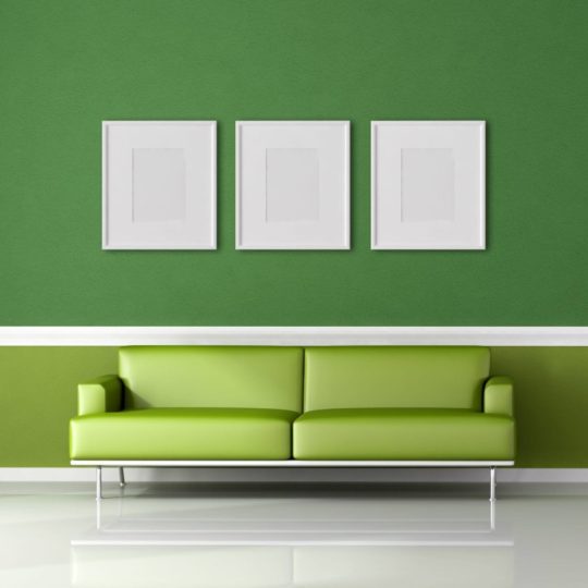 pemandangan bangku hijau Android SmartPhone Wallpaper