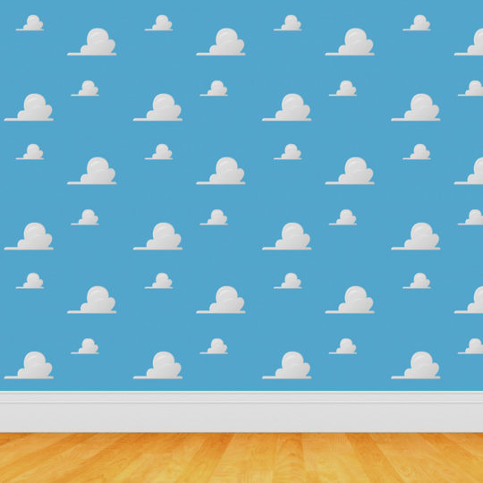 Pola biru langit Android SmartPhone Wallpaper