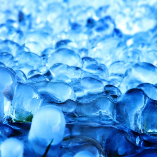 biru ice Android SmartPhone Wallpaper