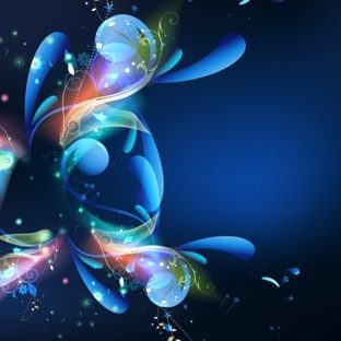 keren biru Apple Watch photo face Wallpaper