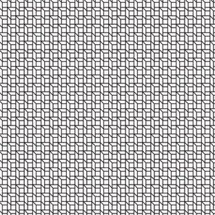 Pola kotak hitam-putih Apple Watch photo face Wallpaper